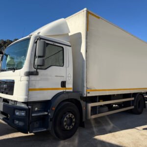 MAN TGM 18.280 BL CAJA CERRADA + PLATAFORMA